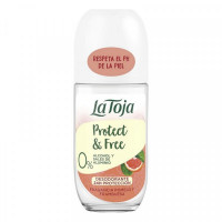 Roll-On Deodorant Protect & Free La Toja Raspberry Grapefruit (50 ml)