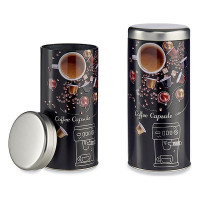 Tin Coffee Capsule (9 x 20 x 9 cm)
