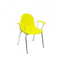 Reception Chair Ves Piqueras y Crespo 4320AM Yellow (4 uds)