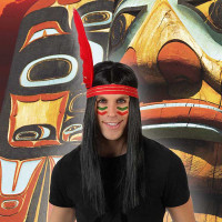 Wigs Indian man Brunette 119607