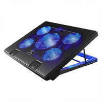 Cooling Base for a Laptop CoolBox COO-NCP17-5BL 12"-17" Black