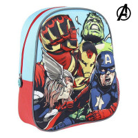 3D School Bag The Avengers (26 x 31 x 10 cm)
