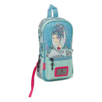Pencil Case Backpack Santoro Mirabelle Marina Blue Green (33 Pieces)