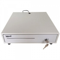 Cash Register Drawer iggual IRON-1W IGG315316 41 cm White