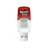 Wi-Fi Network Card Fritz! AC430 5 GHz 433 Mbps USB Transparent Red