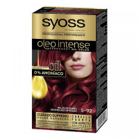 Permanent Dye Olio Intense Syoss Nº 5,92 Intense Ruby