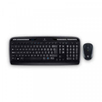 Keyboard and Wireless Mouse Logitech MK330 Black