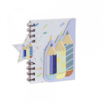 Book of Rings DKD Home Decor Blue Pencils (11.8 x 1.3 x 14.6 cm)