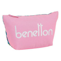 School Toilet Bag Benetton Blooming Pink
