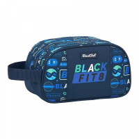 School Toilet Bag BlackFit8 Logos Retro Navy Blue