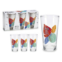 Set of glasses Vivalto 31 cl Transparent Glass Crystal dream (310 ml) (3 Pieces)