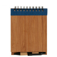 Spiral Notebook with Pen Rubber (1 x 10 x 13 cm)