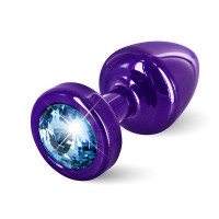 Anni Butt Plug Round Purple & Blue 25 mm Diogol 72646
