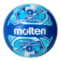 Beach Volleyball Ball Molten V5B1300 Navy (Size 5)