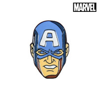 Pin Captain America The Avengers Metal Blue