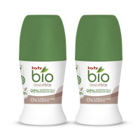 Roll-On Deodorant BIO NATURAL 0% INVISIBLE Byly (2 pcs)