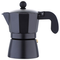 Coffee-maker San Ignacio Florencia Black Silicone Aluminium (3 Cups)