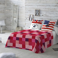 Bedspread (quilt) Atlanta Rojo Beverly Hills Polo Club (Bed 180)