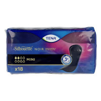 Panty Liner Silhouette Noir Mini Tena (18 uds)