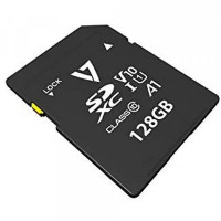 Micro SD Memory Card with Adaptor V7 VPSD128GV10U1        128 GB