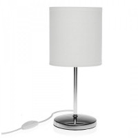 Desk lamp White Metal Ceramic (13 x 13 x 29,5 cm)