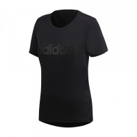 Women’s Short Sleeve T-Shirt Adidas D2M LO TEE DS8724 Black