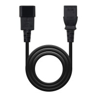Power Cord NANOCABLE 10.22.0203 (3 m) Black