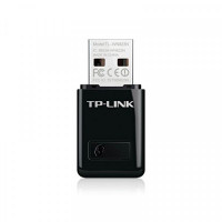 Wi-Fi Adapter TP-LINK Mini TL-WN823N 300N 2.4 GHz QSS USB Black