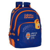 School Bag Valencia Basket Blue Orange