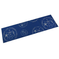 Table Runner Nautical Polyester (44,5 x 0,5 x 154 cm)