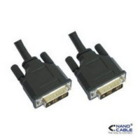 DVI Cable NANOCABLE 10.15.0603 3 m Male to Male Connector