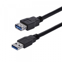 USB Cable Startech USB3SEXT1MBK         USB A Black