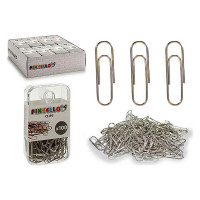 Clips Chromed (100 Pieces)