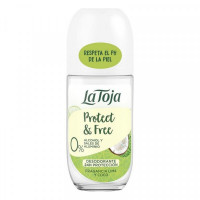 Roll-On Deodorant Protect & Free La Toja Coconut Lime (50 ml)