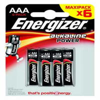 Batteries Energizer E300132500 LR03 AAA (6 uds)