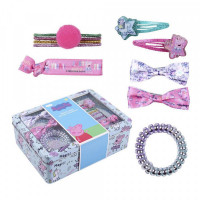 Hair accessories Peppa Pig Pink (11 pcs)