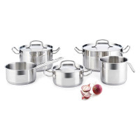 Cookware Quid Azzero Stainless steel (5 pcs)