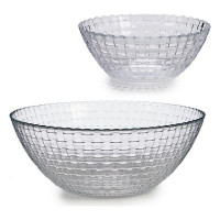 Set of bowls Glass (25,5 x 16 x 25,5 cm) (7 Pieces)