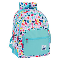 School Bag Benetton Painting Multicolour