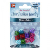 Hair Accessory Beauty Town 07804 Metal Balls Multicolour (10 mm)